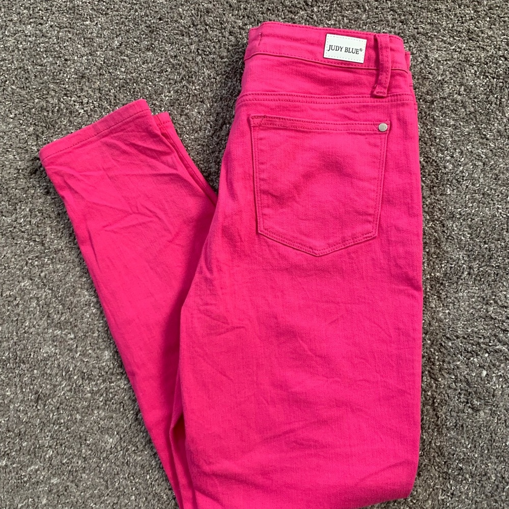 Judy Blue Women's Pink Jeans